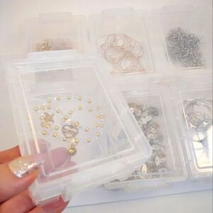 Jewelry Supplies Containers lot of five